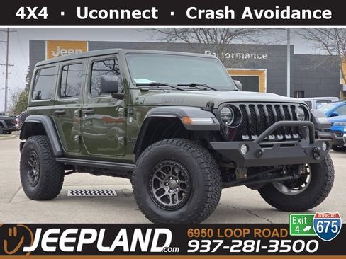 Used 2022 Jeep Wrangler Unlimited Sport image 1