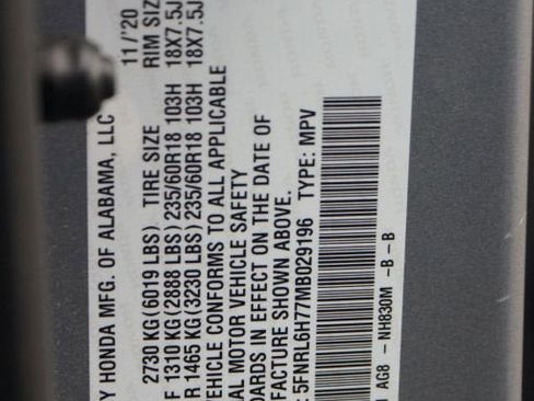 Used 2021 Honda Odyssey EX-L image 27