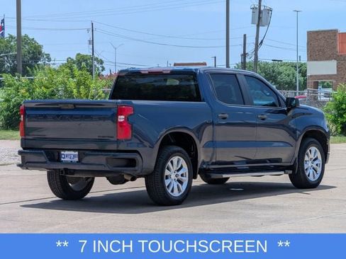 Used 2022 Chevrolet Silverado 1500 Custom w/ LPO, Dark Essentials Package RWD image 3