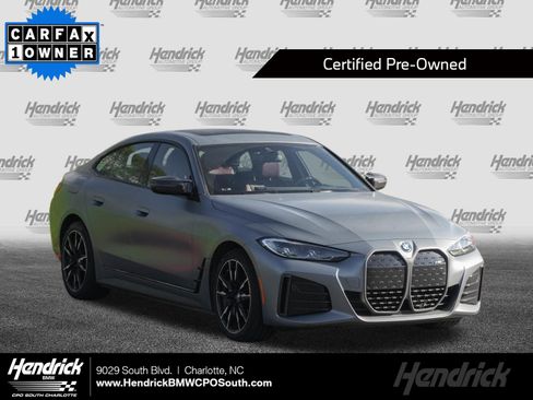 Certified 2023 BMW i4 M50 w/ M Carbon Exterior Package AWD/4WD image 1