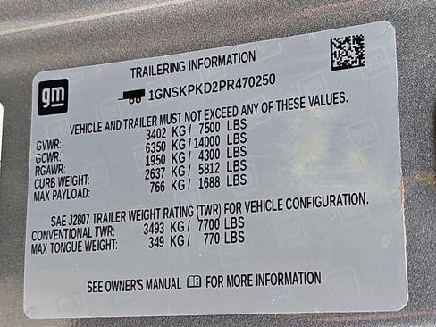 Used 2023 Chevrolet Tahoe Z71 w/ Luxury Package image 42