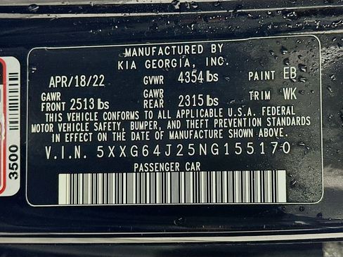 Used 2022 Kia K5 GT-Line w/ GT-Line FWD Premium Package image 32