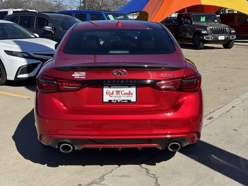 Used 2021 INFINITI Q50 Red Sport 400 w/ Proactive Package image 5