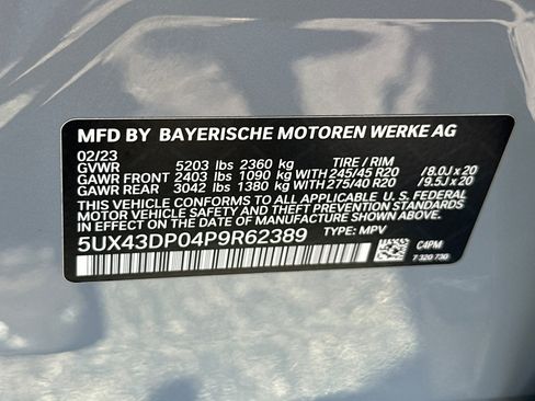 Used 2023 BMW X3 sDrive30i w/ M Sport Package RWD image 28