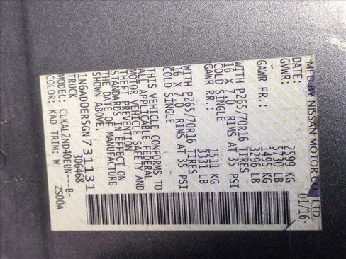 Used 2016 Nissan Frontier SV image 14