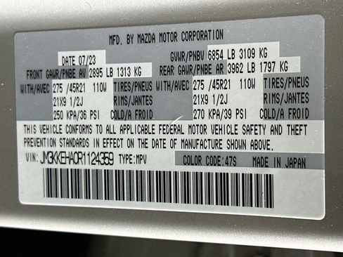 Used 2024 MAZDA CX-90 Plug-In Hybrid w/ Premium Plus AWD/4WD image 12