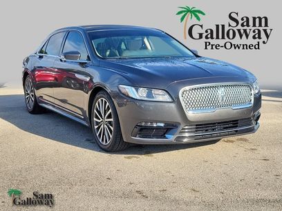 Used 2017 Lincoln Continental Select