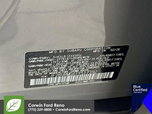 Used 2026 Subaru Outback Wilderness AWD/4WD image 35