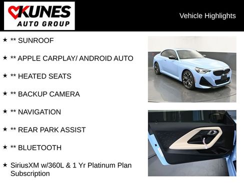 Used 2025 BMW M240i xDrive Coupe image 2