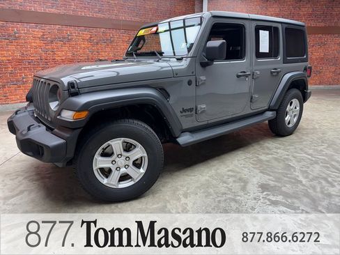 Used 2021 Jeep Wrangler Unlimited Sport image 1