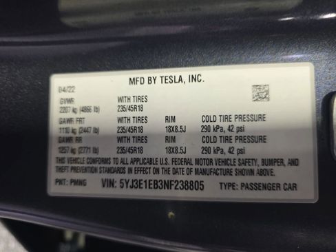 Used 2022 Tesla Model 3 Long Range AWD/4WD image 17