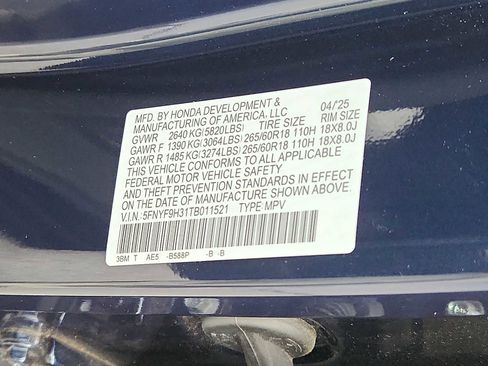 Certified 2026 Honda Passport RTL image 27