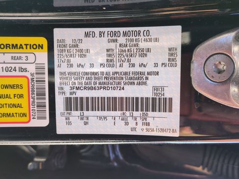 Certified 2023 Ford Bronco Sport Big Bend w/ Convenience Package image 29