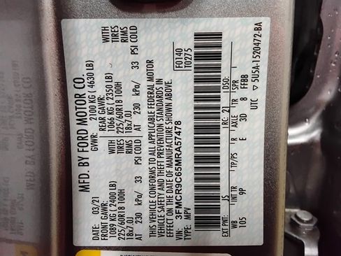 Used 2021 Ford Bronco Sport Outer Banks image 23