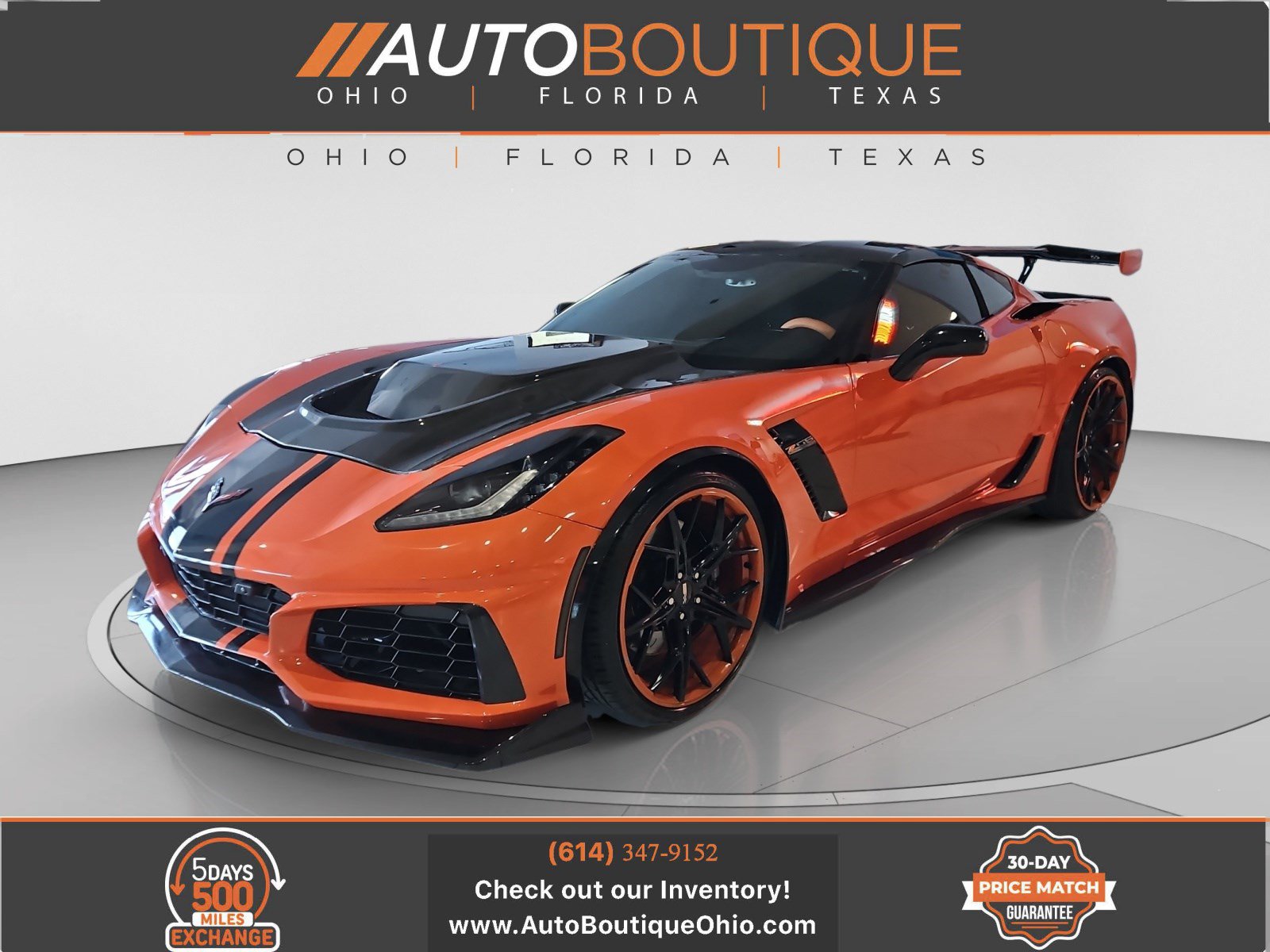Used 2019 Chevrolet Corvette Z06 RWD image 1