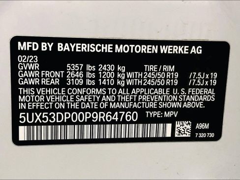 Certified 2023 BMW X3 xDrive30i w/ Premium Package AWD/4WD image 32