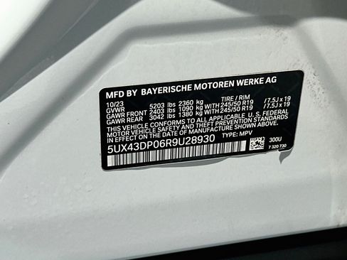 Used 2024 BMW X3 sDrive30i w/ Premium Package RWD image 35