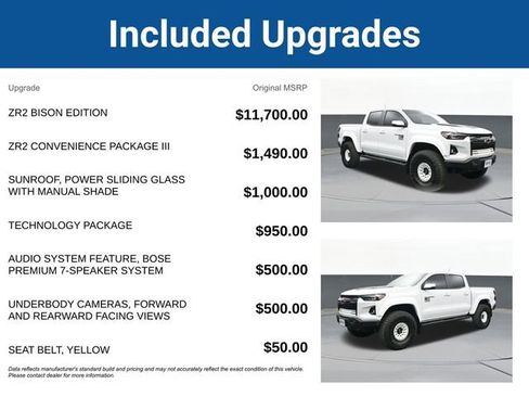 Used 2024 Chevrolet Colorado ZR2 w/ ZR2 Bison Edition image 5