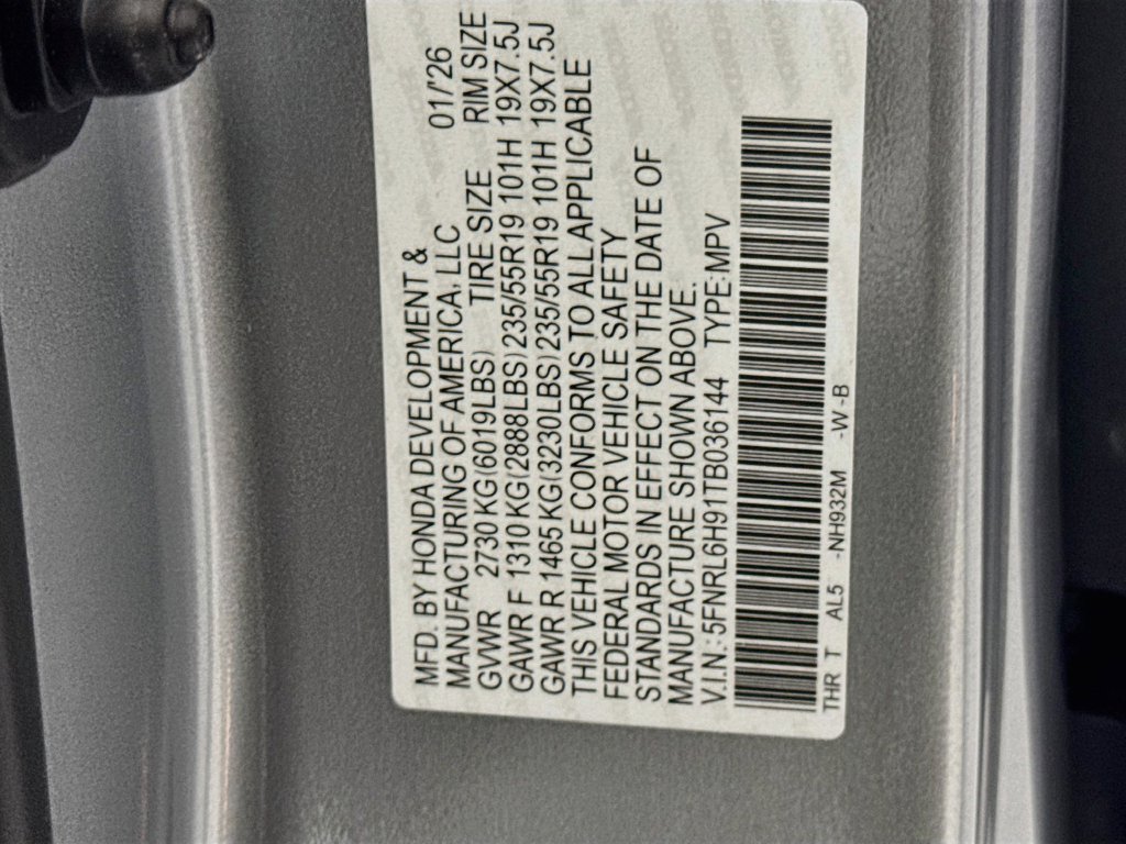 Used 2026 Honda Odyssey Elite image 45