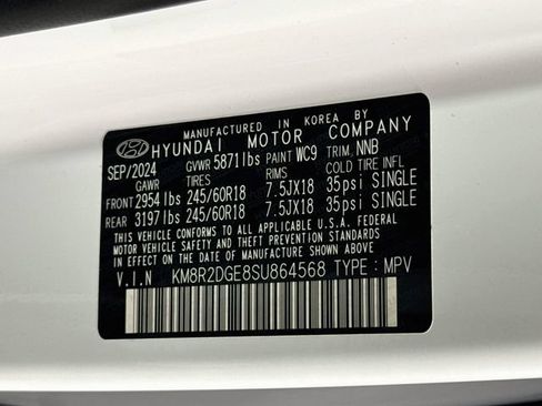 Certified 2025 Hyundai Palisade SEL AWD/4WD image 34