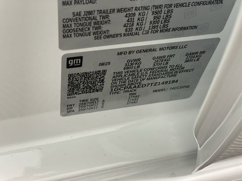 New 2026 Chevrolet Silverado 1500 W/T w/ WT Value Package image 85