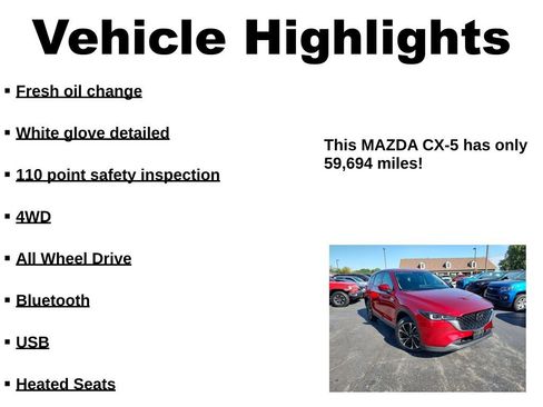 Used 2022 MAZDA CX-5 AWD 2.5 S w/ Premium Package image 31