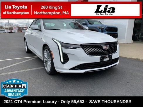 Used 2021 Cadillac CT4 Premium Luxury RWD image 1