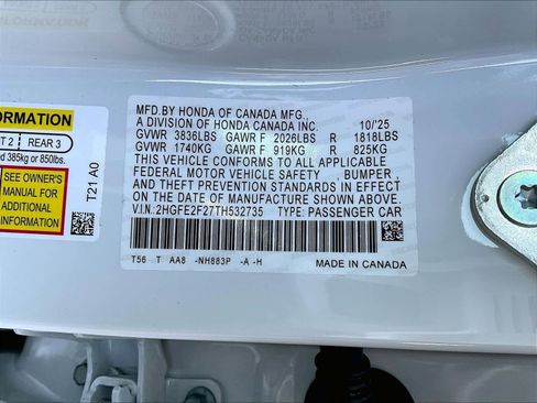 New 2026 Honda Civic LX image 17