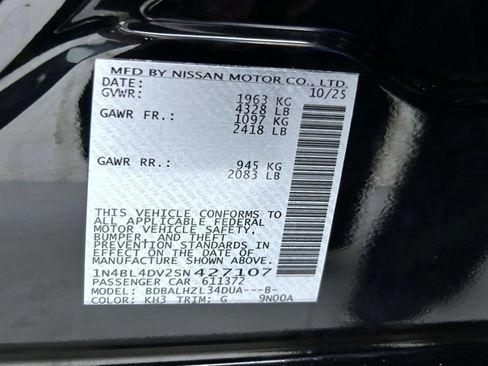Used 2025 Nissan Altima 2.5 SV FWD image 25