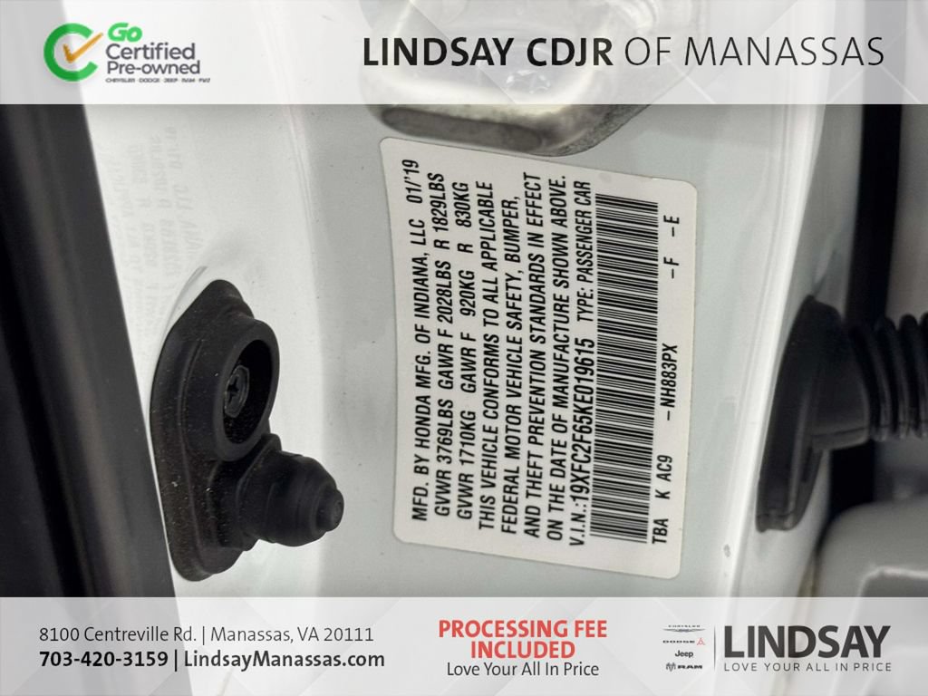 Used 2019 Honda Civic LX image 31