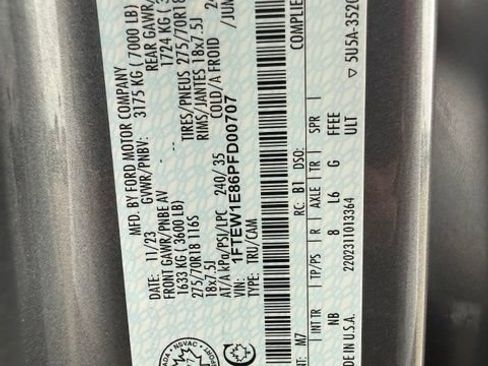 Used 2023 Ford F150 Tremor w/ Equipment Group 402A High AWD/4WD image 18