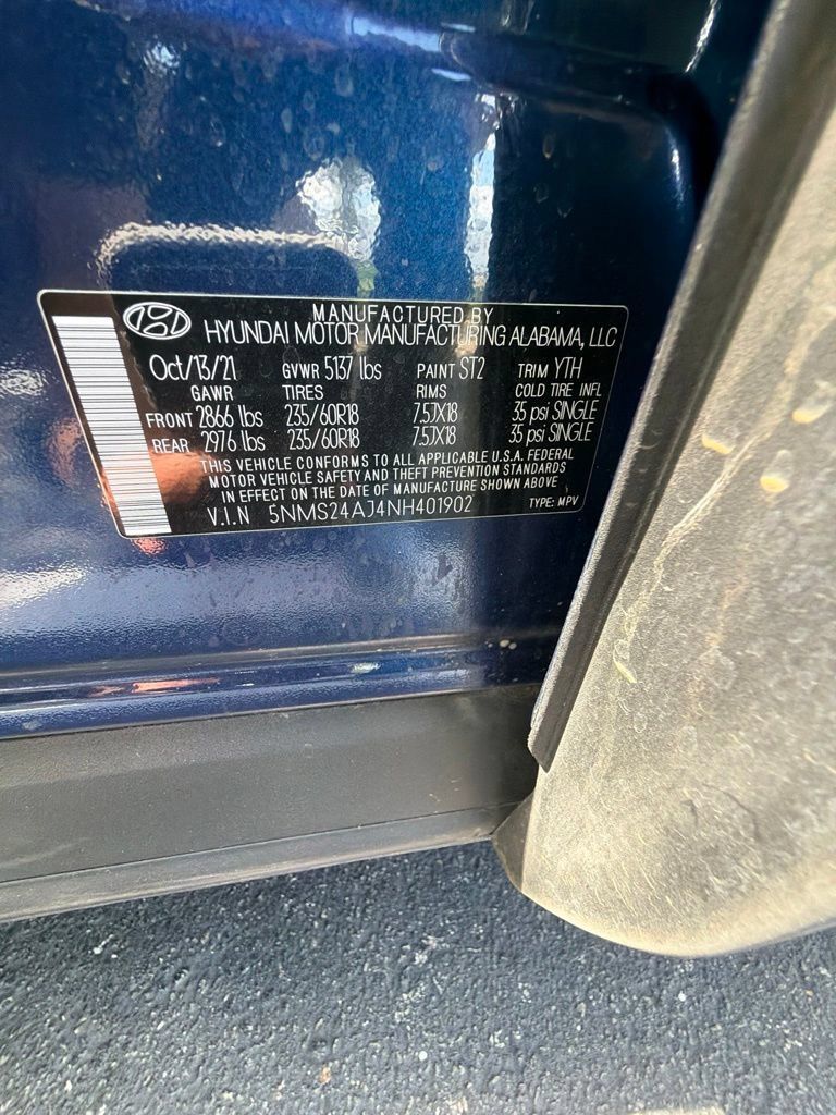 Certified 2022 Hyundai Santa Fe SEL FWD image 12