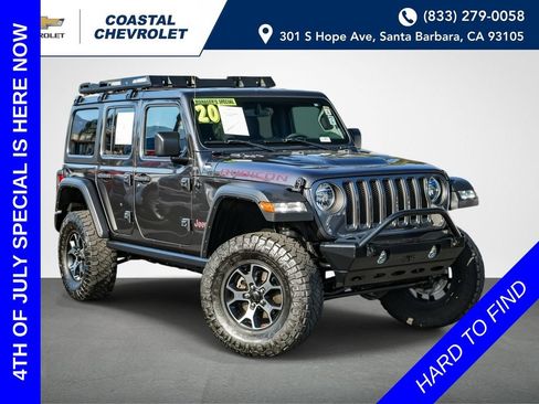 Used 2020 Jeep Wrangler Unlimited Rubicon AWD/4WD image 1