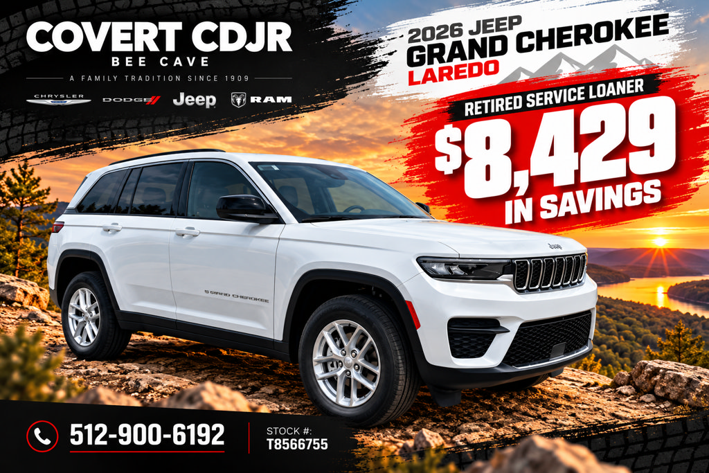 New 2026 Jeep Grand Cherokee Laredo RWD 360° Tour