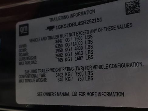Used 2025 GMC Yukon Denali AWD/4WD image 58