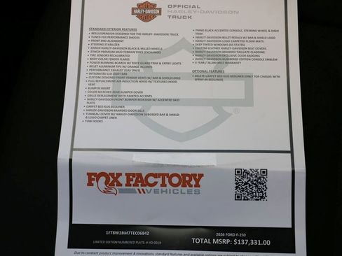 New 2026 Ford F250 Lariat w/ Black Appearance Package image 34