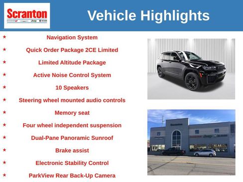 New 2026 Jeep Grand Cherokee Limited w/ Limited Altitude Package image 6