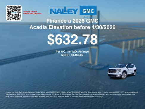 New 2026 GMC Acadia Elevation w/ Elevation Premium Package image 7
