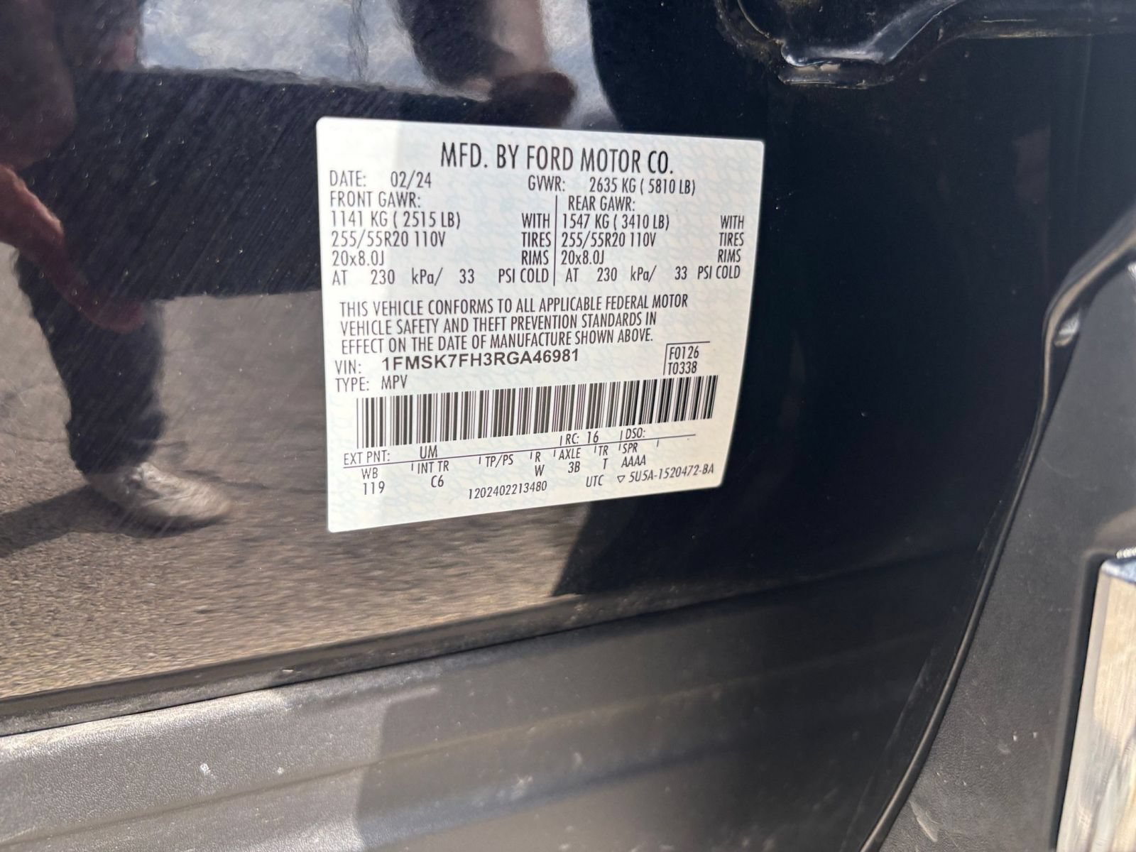Used 2024 Ford Explorer Limited RWD image 30