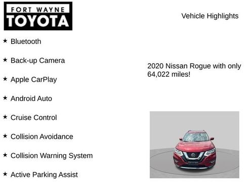 Used 2020 Nissan Rogue SL w/ Premium Package FWD image 7