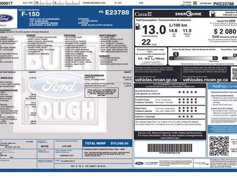 Used 2023 Ford F150 XLT w/ Equipment Group 301A Mid AWD/4WD image 42