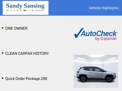 Used 2024 Jeep Compass Trailhawk AWD/4WD image 7