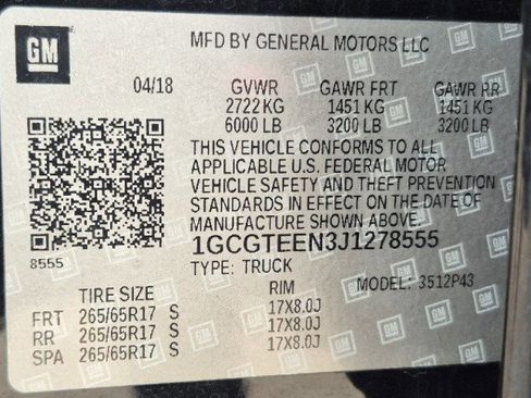 Used 2018 Chevrolet Colorado ZR2 image 41