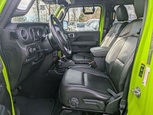 Used 2021 Jeep Wrangler Unlimited Rubicon 4xe w/ Steel Bumper Group image 20