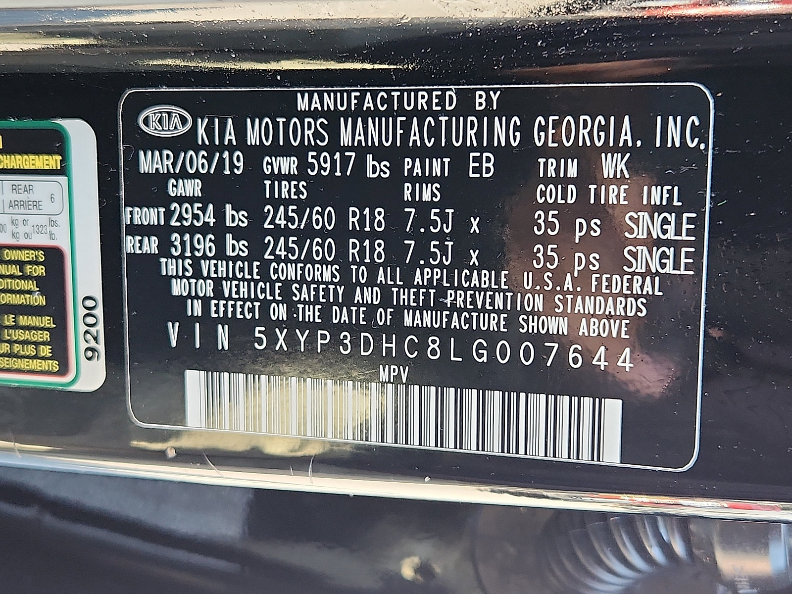 Used 2020 Kia Telluride EX AWD/4WD image 29