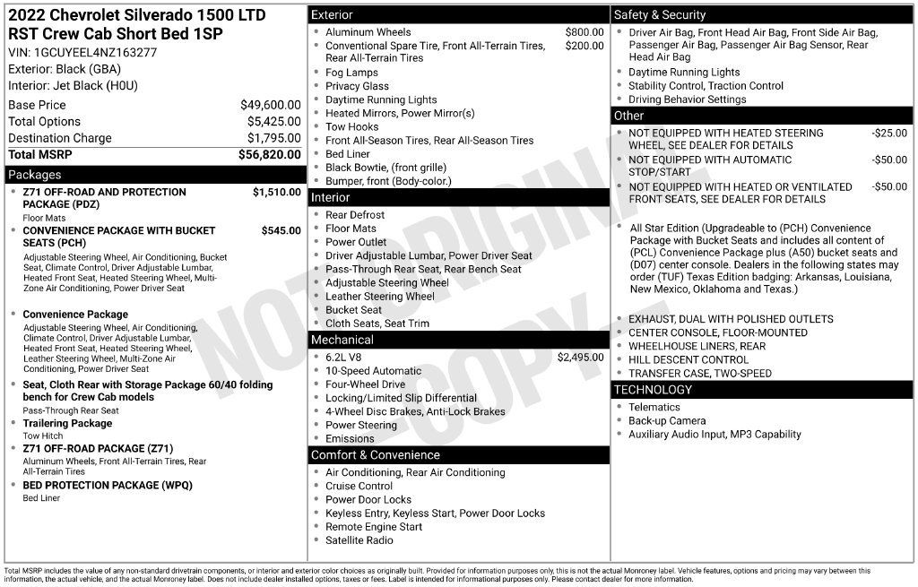 Used 2022 Chevrolet Silverado 1500 RST AWD/4WD image 9