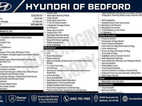 Certified 2026 Hyundai Venue SE FWD image 38