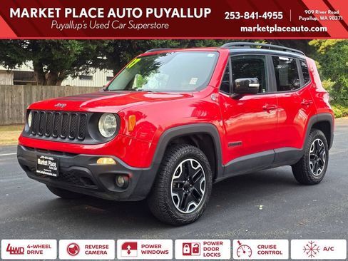 Used 2017 Jeep Renegade Trailhawk AWD/4WD image 1