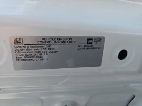 Used 2022 Chevrolet Silverado 1500 W/T w/ WT Fleet Convenience Package image 33