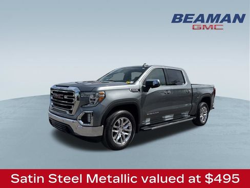 Used 2020 GMC Sierra 1500 SLT w/ SLT Premium Package AWD/4WD image 3
